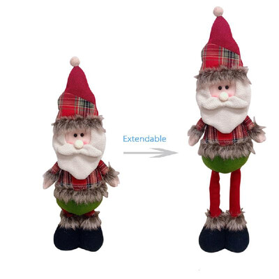 

Christmas Extendable Standing Doll Toy Xmas Party Decorations Ornaments Christmas Gift--Reindeer