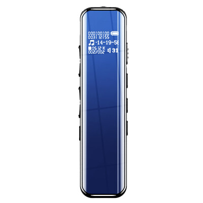 

Shinco V-19 16G professional popular micro HD noise reduction learning conference interview for MP3 player charm blue