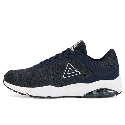 

PEAK mens shoes autumn&winter new retro casual shoes lightweight non-slip wear-resistant cushion sports shoes DE830491 Navy 43 yards