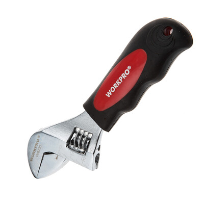 

(WORKPRO) W9205 многофункциональный короткий пластиковый ручка с ключом 8-дюймовый двухцветный ключ с ключом инструменты для инструментов открыть 25 мм