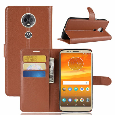 

for Motorola Moto E5 Plus XT-1924 WIERSS Wallet Phone Case for moto e5 supra Flip Leather Cover Case Etui Fundas Capa Coque