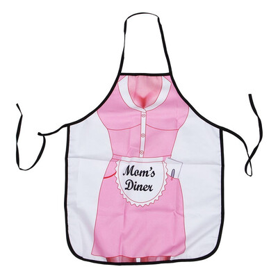 

UpperX Fully Adjustable "Moms Diner " Apron White