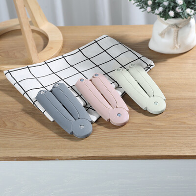 

Must be beautiful BUBM travel drying rack folding portable hanger non-slip magic hanger hook LXYJ-C three loaded