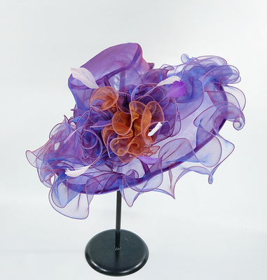 

Creative hat Summer hat anti ultraviolet European&American Eugen yarn DIY fashion net gauze cap Big hat style