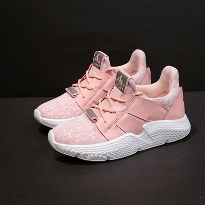 

2018 spring new casual sports shoes gym yoga light breathable running shoes female Korean version of the wild students