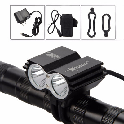 

SolarStorm X2 Bicycle Light 7000Lumens 2x XM-L T6 Led Cycling Headlight Bike Front Light Bicycle Headlamp TorchChargerBattery