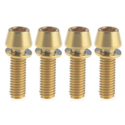 

Wanyifa Titanium Ti Bolts with Washer M6x20mm for Bike Bicycle Cycling Disc Brake