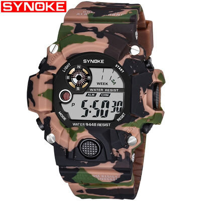 

New fashion electronic watch personality color color sports multi-function waterproof student electronic watch