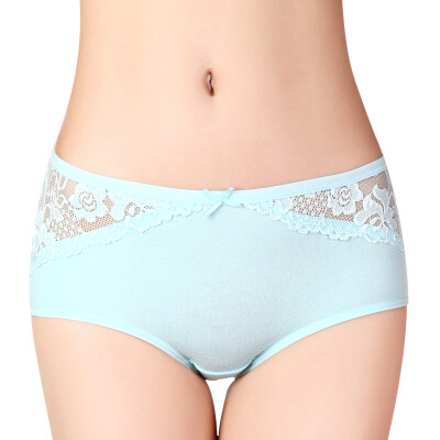 

Hengyuan Xiang underwear lace lace cotton underwear women low waist briefs 4 gift box  code