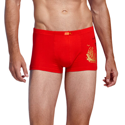 

Антарктическое (nanjiren) мужское белье Benming Fortune Red Cotton 4 подарочная коробка красный XXL (180/105)