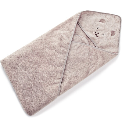 

Jingdong supermarket] Sanli organic cotton infant is held by a class of safety standards newborn supplies cotton blanket baby sleeping bag 88 × 90cm embroidered bear - beige