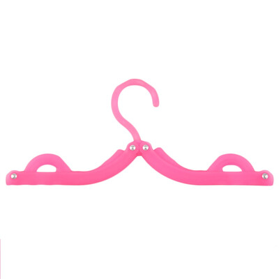

Coat Hanger Rack Portable Foldable Hanger Folding Plastic For Travel New