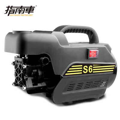 

Guide car auto supplies s6 high pressure car washing machine 220V high pressure cleaner copper household car wash water pump car wash S6 promotion version