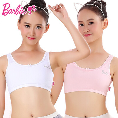 

Barbie 2 piece girl bra development student underwear sports vest junior high school student middle school student bra ABY3001 75A