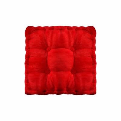 

New Corn Solid Color Dining Chair Cushion Square Cushion Thickening Office Velvet Cushion Upholstery Tatami Mat Chair