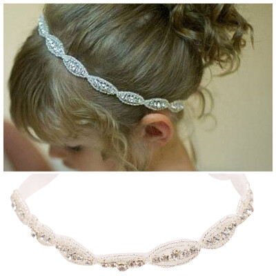 

MyMei Cute Baby Princess Flower Girls Kids Hair Band Children Rhinestone Headband 1PC