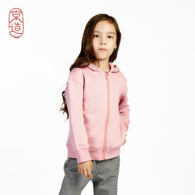 

JZAO � OCE girls hooded sweater pink 9-10 14072