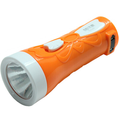 

Long-lasting DP LED household rechargeable portable flashlight outdoor small flashlight 1 light color random 9062