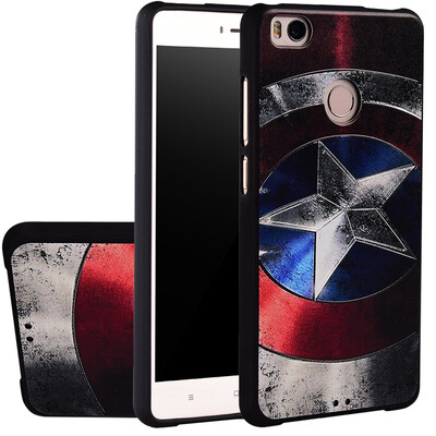 

MOONCASE Cute Cartoon Pattern Soft Flexible Silicone Gel TPU Skin Shell Back Case Cover for Xiaomi Mi 4s
