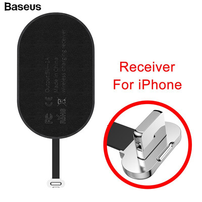 

Baseus Qi Wireless Charger for iPhone 7P 7 6s 6 Samsung a5 7 Wireless Charging Connector Micro USB Type C Receptor for HuaWei