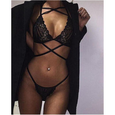 

US Nightwear Dress Underwear Sleepwear G-string Babydoll Lace Womens Lingerie