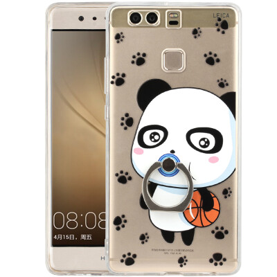 

Freeson finger phone shell / Huawei P9 mobile phone case / protective shell for Huawei P9 Panda flow Chuanfeng