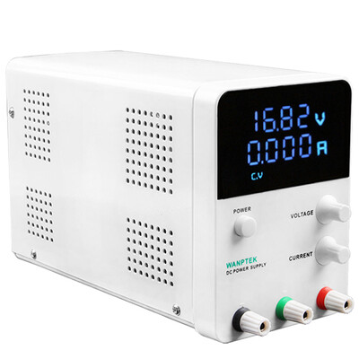 

wanptek Voltage Regulator Switching 4 Digits Blue LED Display Switch Laboratory DC Power Supply 0-60V 0-5A Mini DC Power Supply Pr