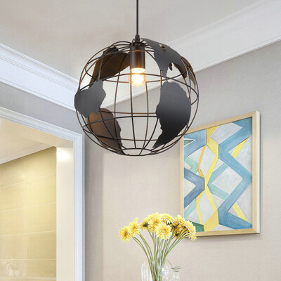 

Jueja Globe Loft Pendant Lights Retro Hanging Lamp Lampshade Lighting Luminarias E27 100 - 240V
