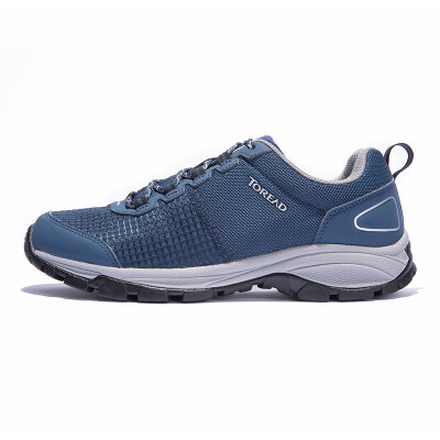 

Pathfinder TOREAD walking shoes outdoor autumn&winter couples non-slip wear-resistant casual shoes KFAG91355 iron blue gray light gray male 44