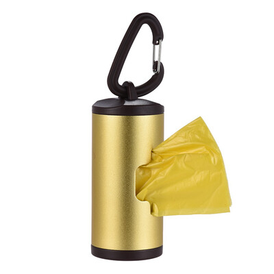 

Dog Poop Bag Colorful Pet Poop Holder Dog Waste Dispenser Aluminum Tube Includes 15pcs Waste Bags Refillable Pet Poop Picker X1P2
