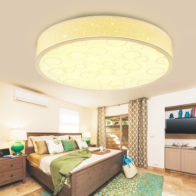 

Jingdong Supermarket] first (sdhouseware) bubble DD6105 40 * 10cm three color temperature 24w led ceiling lamp living room lamp round bedroom lamp white