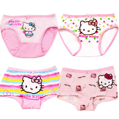 

Hello Kitty (HELLO KITTY) 4 children's underwear girls cotton underwear KTN014 130/65