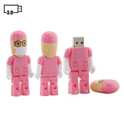 

4G 8G 16GB 32GB 64GB 128GB Nurse Doctor Model USB 30 Drive USB Flash Drive Pen Drive Flash Disk Memory Stick U Disk USB 30 Stick