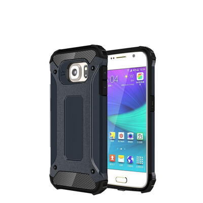 

Fivice Samsung Galaxy S6 case Luxury Silicone Diamond Armor PC Hard Shell Phone Case