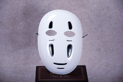 

Black purple faceless male mask new anime wind thousand&a thousand hot sale big promotion cosplay