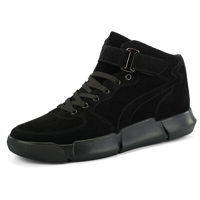 

Mens shoes plus cotton velvet warm high shoes shoes shoes Harajuku tide shoes retro style casual shoes