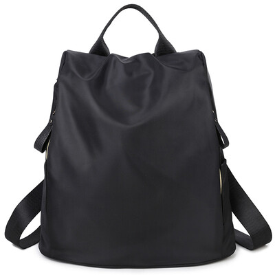 

Fragrant children XIASUAR shoulder bag female simple backpack female waterproof nylon small backpack Korean tide package 520 black