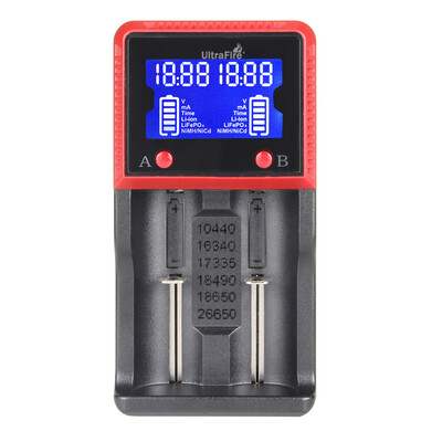 

UltraFire H2 2 Slot LCD Multifunction Universal Battery Chargers