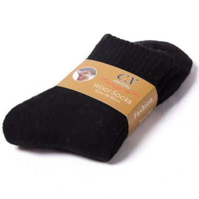 

2017 New Mens Long Thick Wool Thermal Boot Socks Walking Hiking Ski Winter Warm