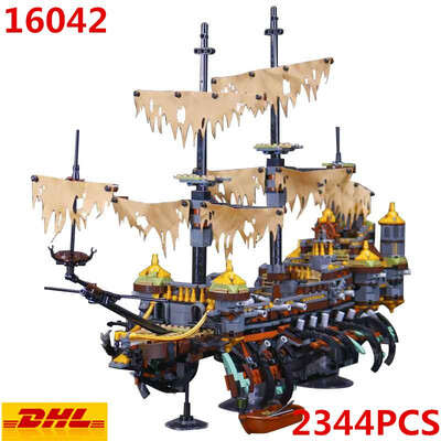 

Lepin 16042 Pirate Ship Series The Slient Mary Set Legoed 71042 Children Building Blocks Bricks Toys Model Gift