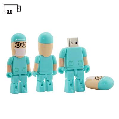 

4G 8G 16GB 32GB 64GB 128GB Nurse Doctor Model USB 30 Drive USB Flash Drive Pen Drive Flash Disk Memory Stick U Disk USB 30 Stick