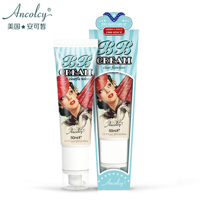 

Ancolcy Nude make-up Concealer BB cream white CC cream hydrating natural color 50ml modified natural Concealer 25PA