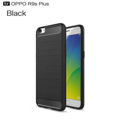 

Fivice OPPO F3 plus case Luxury brushed carbon fiber TPU soft shell