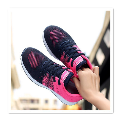 

2018 casual shoes tie college girls daily sports shoes breathable mesh casual shoes Korean version of the wild student lightweight