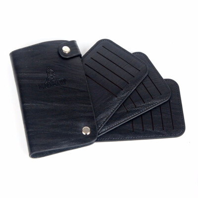 

Swivel card package simple mens multi card large capacity card sleeve womens driving license set business card holder