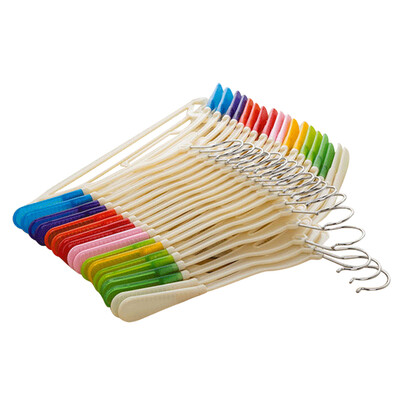 

Jingdong supermarket] Lizi wet and dry rotary hanger thicken wide shoulder incense color anti-skid clothes rack 10
