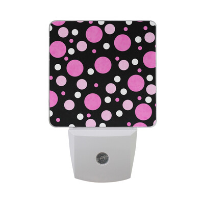 

ALAZA LED Night Light With Smart Dusk To Dawn SensorRetro Floral Seamless Pattern Plug In Night Light
