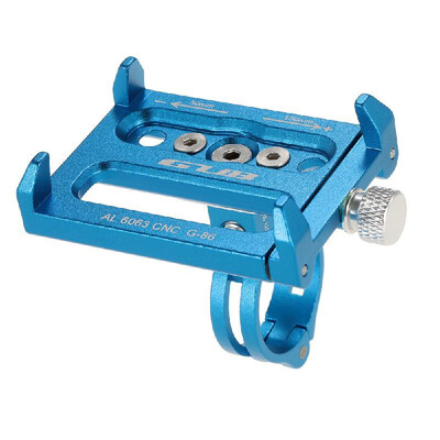 

GUB Aluminum Alloy Bicycle Bike All-purpose Phone Holder Handbar Clip Stand Mount Bracket for 35"-62" Mobile Phone for Android f