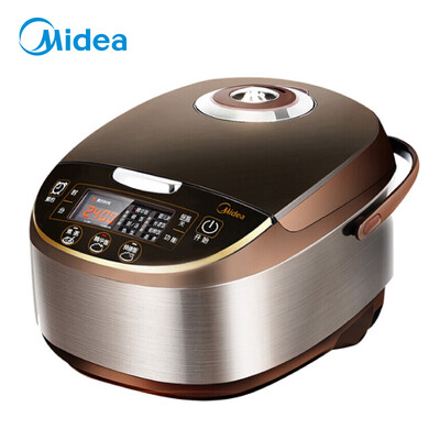 

Midea rice cooker 4L multi-function household smart rice cooker MB-WFS4017TM chocolate color