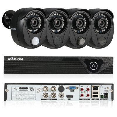 

Romacci KKmoon 4CH 1080N Digital Video Recorder 1pcs AHD 1080P Camera with Normal Function 1pcs 1080P AHD Camera with Siren Fu
